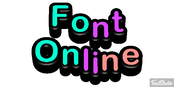Font Online Text effect
