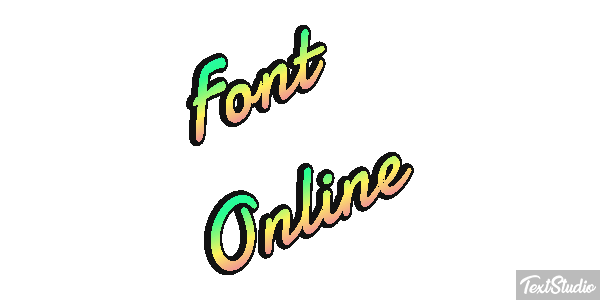 Font Online Text effect
