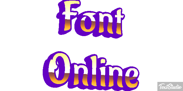 Font Online Text effect
