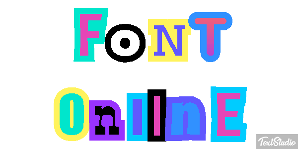 Font Online Text effect