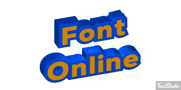 Font Online Text effect