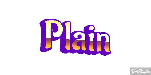 Plain Efeito do texto