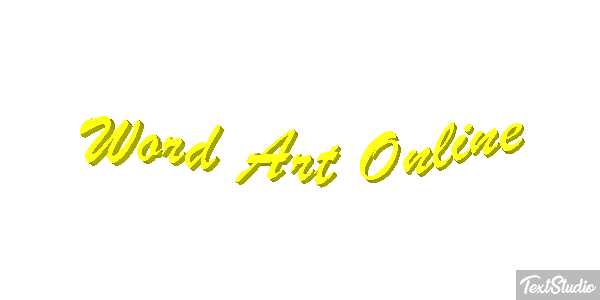 Word Art Online Effetto testo