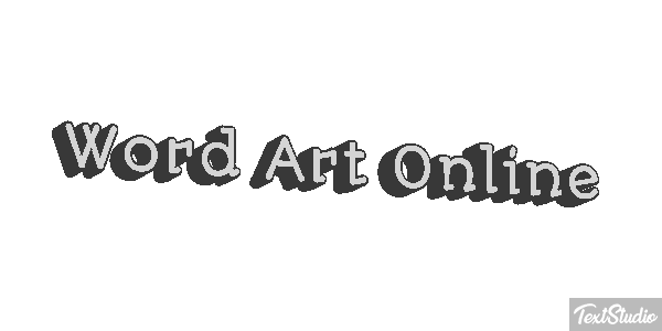Word Art Online Effetto testo