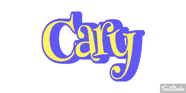 Cary Efeito do texto