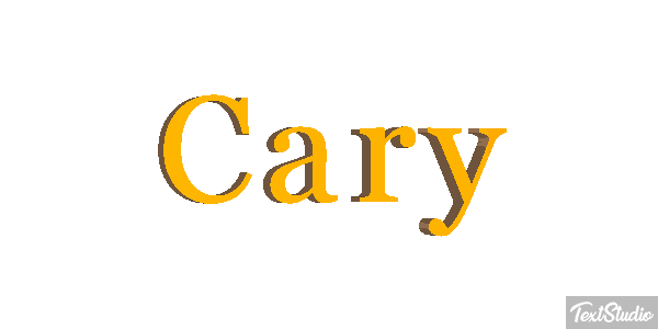 Cary Efeito do texto