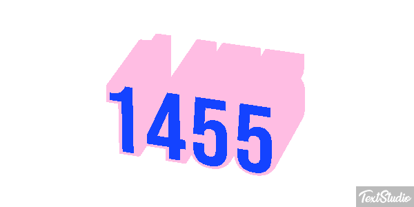 1455 テキスト効果