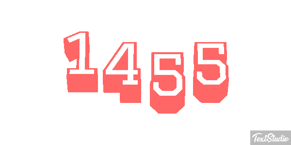 1455 テキスト効果