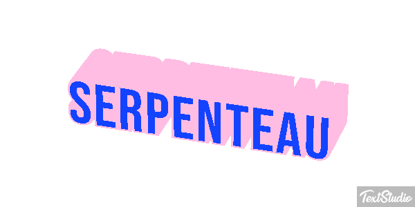 Serpenteau Effet de texte