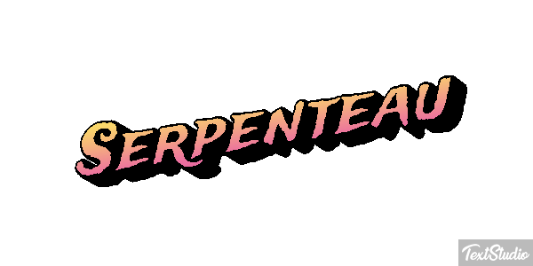 Serpenteau Effet de texte