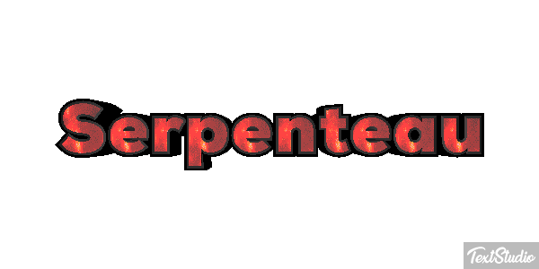 Serpenteau Effet de texte