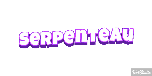 Serpenteau Effet de texte