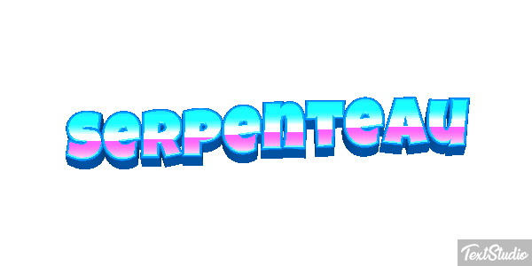 Serpenteau Effet de texte