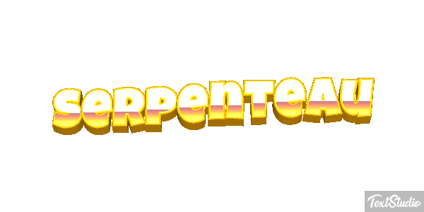 Serpenteau Effet de texte