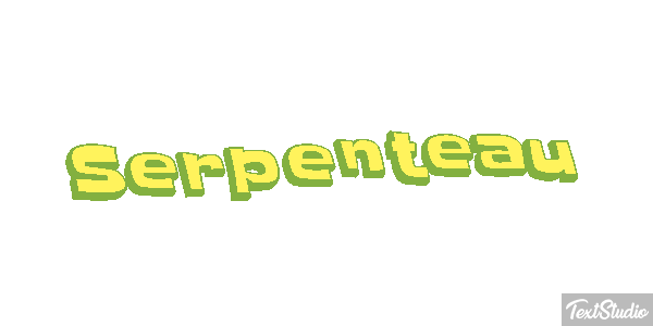 Serpenteau Effet de texte