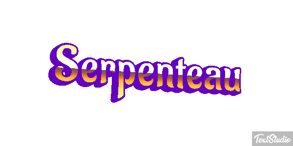 Serpenteau Effet de texte