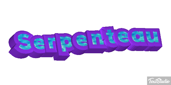 Serpenteau Effet de texte