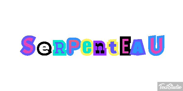 Serpenteau Effet de texte