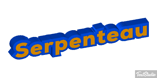 Serpenteau Effet de texte