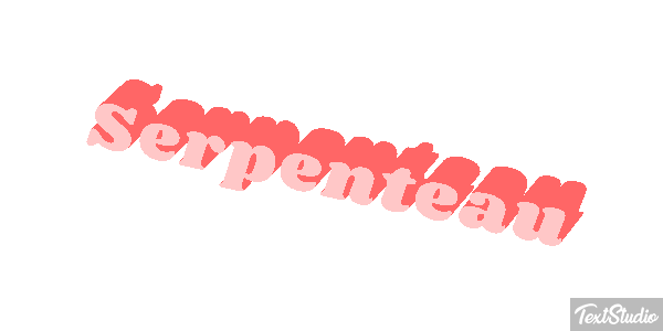 Serpenteau Effet de texte