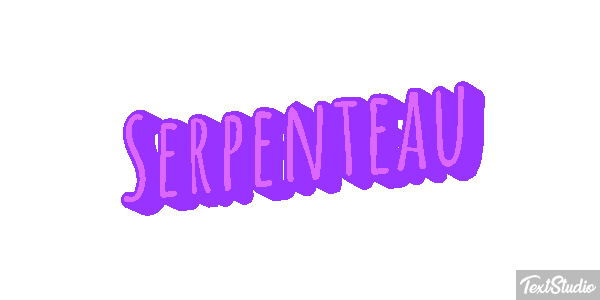 Serpenteau Effet de texte