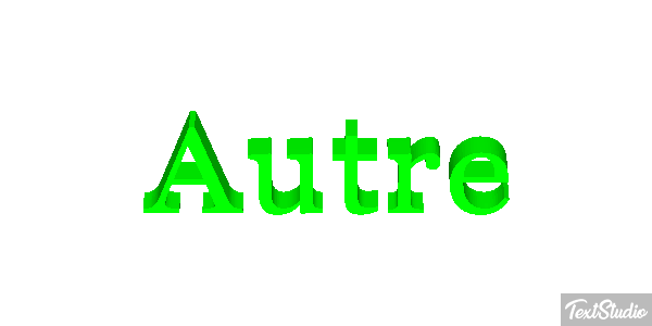 Autre Texteffekt