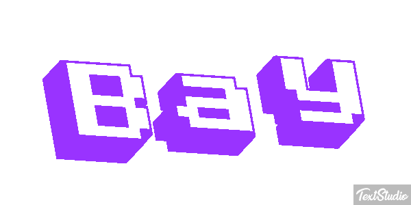 Bay Текстовый эффект
