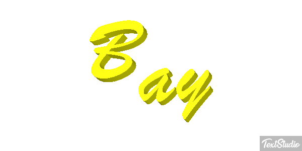 Bay Текстовый эффект