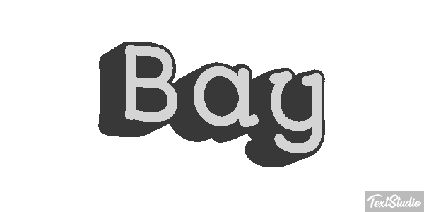 Bay Текстовый эффект