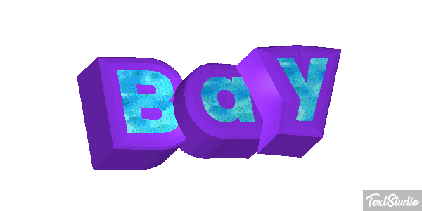 Bay Текстовый эффект
