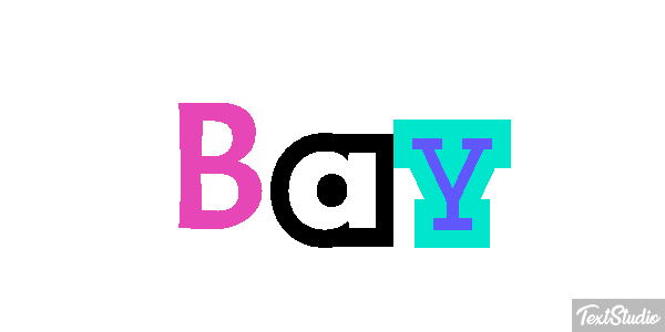 Bay Текстовый эффект
