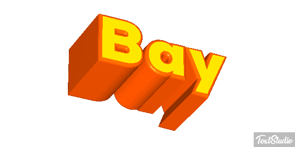 Bay Текстовый эффект
