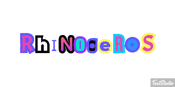 Rhinoceros Text effect