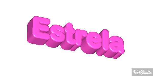 Estrela Efeito do texto