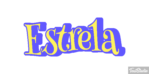 Estrela Efeito do texto