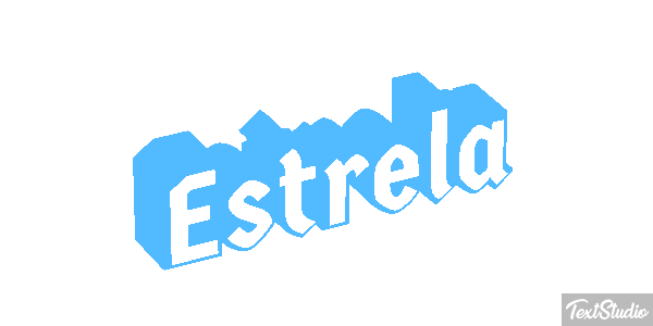 Estrela Efeito do texto