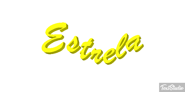 Estrela Efeito do texto