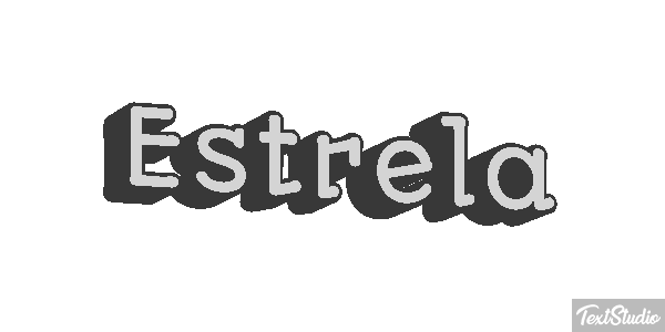 Estrela Efeito do texto