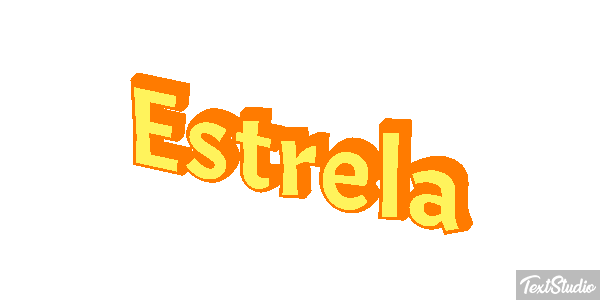 Estrela Efeito do texto