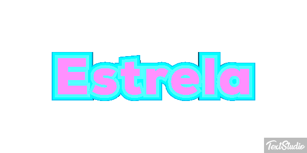 Estrela Efeito do texto