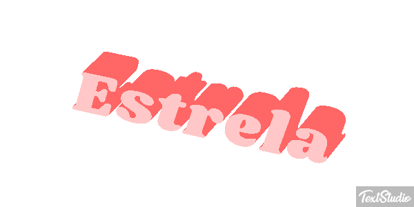 Estrela Efeito do texto