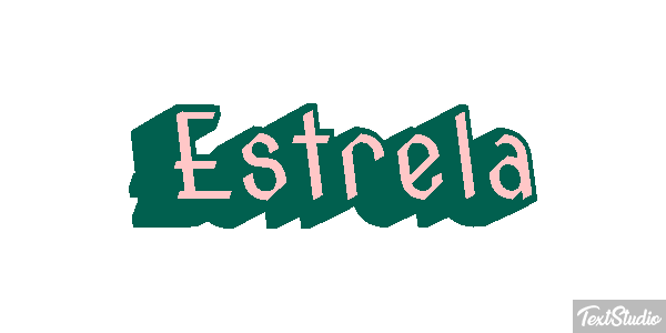 Estrela Efeito do texto