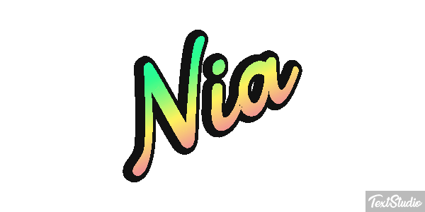 Nia Effetto testo