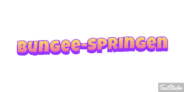 Bungee-Springen Effet de texte