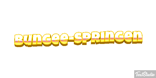 Bungee-Springen Effet de texte