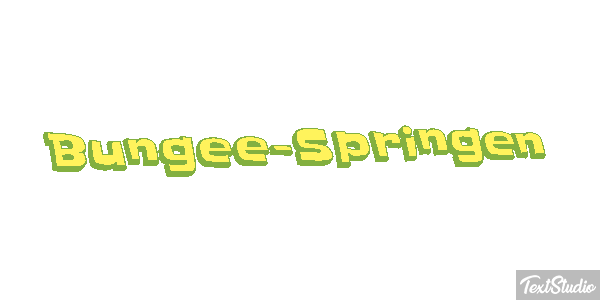Bungee-Springen Effet de texte