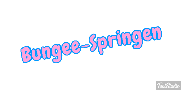 Bungee-Springen Effet de texte