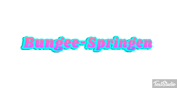 Bungee-Springen Effet de texte