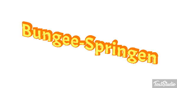 Bungee-Springen Effet de texte