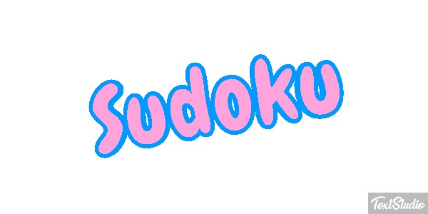 Sudoku Efeito do texto